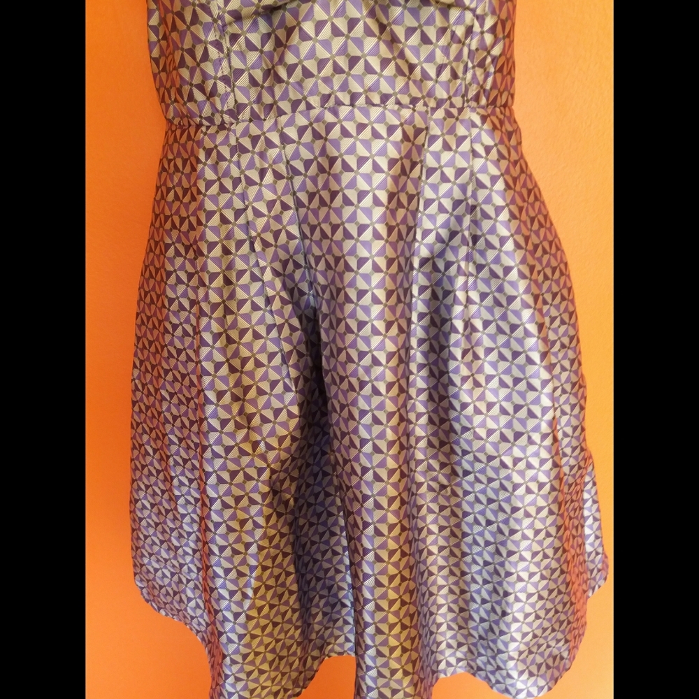 New eShakti Jacquard Geo Print Dress - Picture 6 of 10